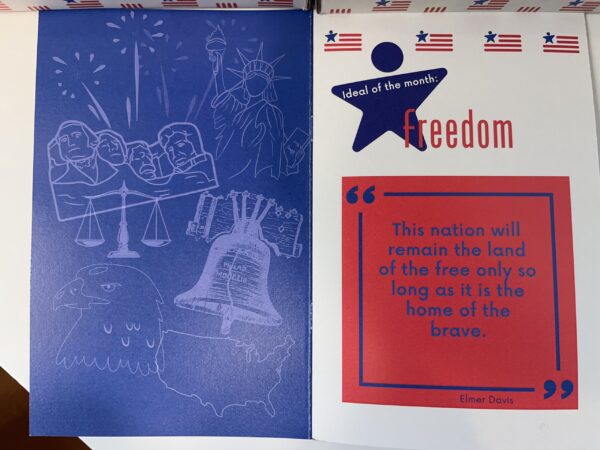 Preview of Freedom Booklet page 1