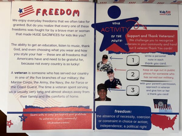 Preview of Freedom Booklet page 2