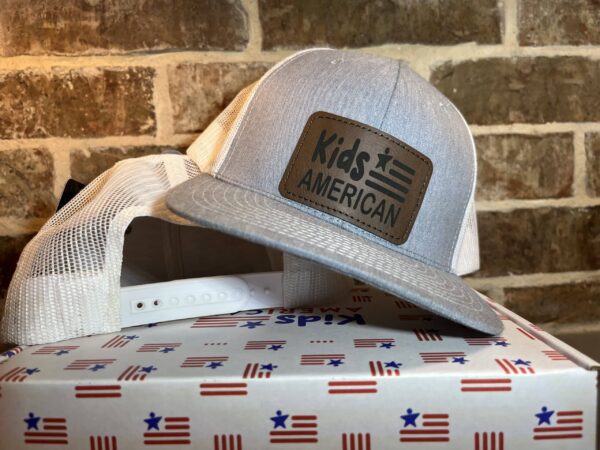 front and back of Kids AMERICAN hat